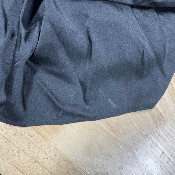 Munthe NWT Villima Dress Black Lightweight Charmeuse Pleated Skirt Ruffle Sz 10 - Picture 11 of 14